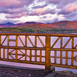 Mt Chocorua Autumn Panorama by Jeff Sinon