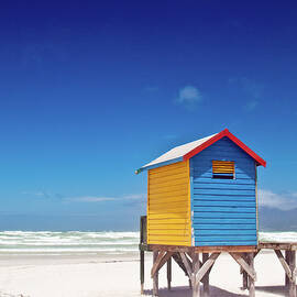 Muizenberg Beach Cape Town by Ferrantraite