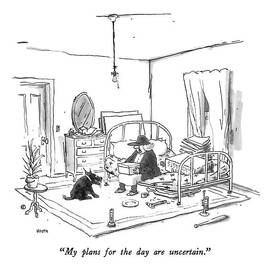 My Plans For The Day Are Uncertain by George Booth