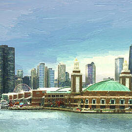 Navy Pier Chicago --Winter by Doug Kreuger