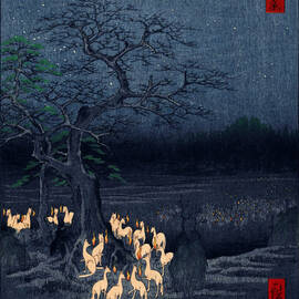 New Years Eve Foxfires at the Changing Tree by Georgia Clare