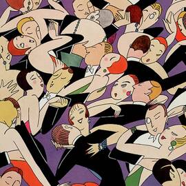 New Years Revelers by A H Fish