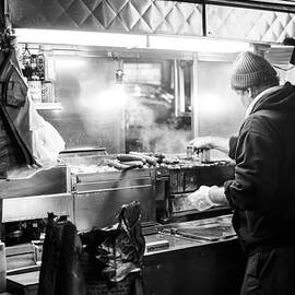 New York City Street Vendor by David Morefield