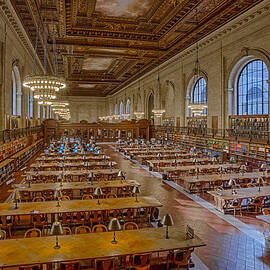 New York Public Library Rose Room  by Susan Candelario