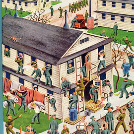 New Yorker April 29, 1944 by Tibor Gergely