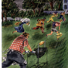 New Yorker August 20th, 1949 by Constantin Alajalov