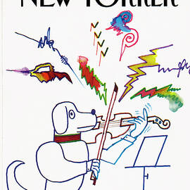 New Yorker August 23rd, 1982 by Saul Steinberg