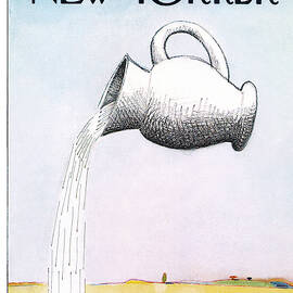 New Yorker August 25th, 1975 by Saul Steinberg