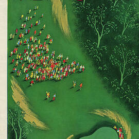 New Yorker August 29th, 1953 by Constantin Alajalov