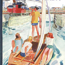 New Yorker August 7th, 1954 by Garrett Price