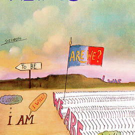 New Yorker December 4th, 1971 by Saul Steinberg