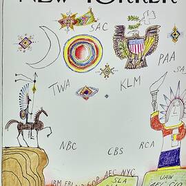 New Yorker December 5th 1964 by Saul Steinberg