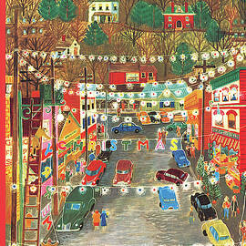 New Yorker December 9th, 1950 by Ilonka Karasz