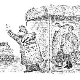 New Yorker February 11th, 1991 by Edward Koren