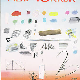 New Yorker January 11th, 1969 by Saul Steinberg