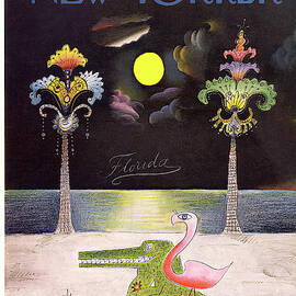 New Yorker January 16th, 1965 by Saul Steinberg