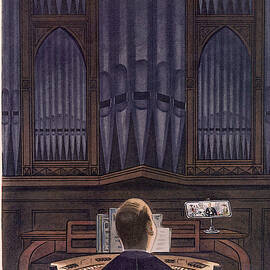 New Yorker January 24th, 1953 by Constantin Alajalov