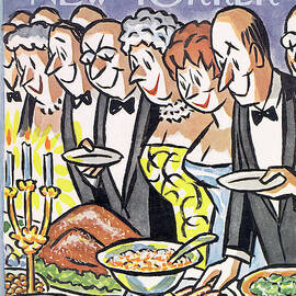 New Yorker January 30th, 1965 by Peter Arno