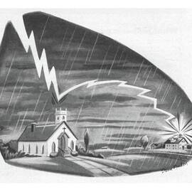 New Yorker July 14th, 1956 by Dana Fradon