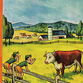 New Yorker July 25th, 1953 by William Steig