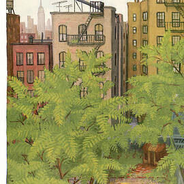 New Yorker July 31st, 1954 by Edna Eicke