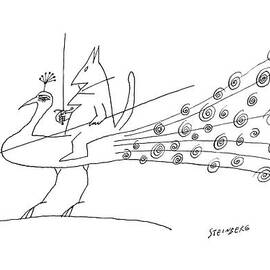 New Yorker June 11th, 1960 by Saul Steinberg