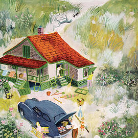 New Yorker June 12th, 1954 by Roger Duvoisin