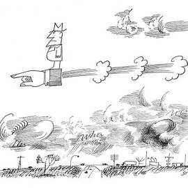 New Yorker June 1st, 1963 by Saul Steinberg