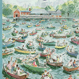 New Yorker June 23rd, 1956 by Garrett Price