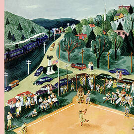 New Yorker June 29, 1946 by Ilonka Karasz