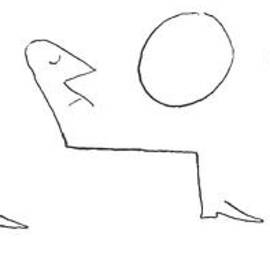 New Yorker June 5th, 1954 by Saul Steinberg