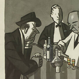 New Yorker March 11th, 1950 by Peter Arno