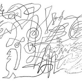 New Yorker March 19th, 1960 by Saul Steinberg