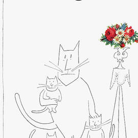 New Yorker March 20th, 1954 by Saul Steinberg