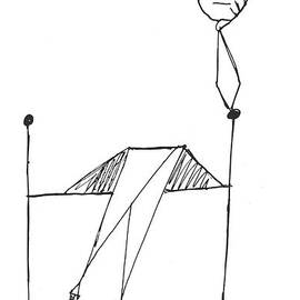 New Yorker March 23rd, 1957 by Saul Steinberg