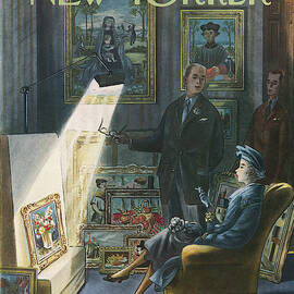 New Yorker March 29th, 1958 by Constantin Alajalov