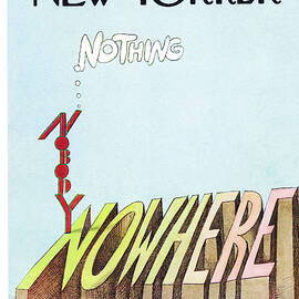 New Yorker March 7th, 1970 by Saul Steinberg