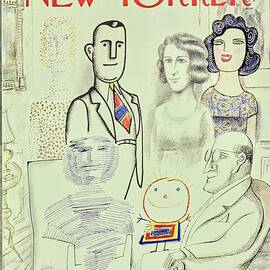 New Yorker November 23rd 1968 by Saul Steinberg