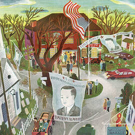 New Yorker November 2, 1946 by Ilonka Karasz