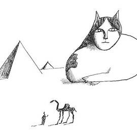 New Yorker October 17th, 1964 by Saul Steinberg