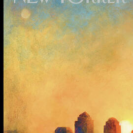 Dawn Over Lower Manhattan by Ana Juan