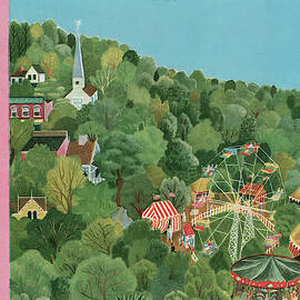 New Yorker September 1st, 1951 by Ilonka Karasz