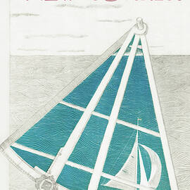 New Yorker September 3rd, 1955 by Ilonka Karasz