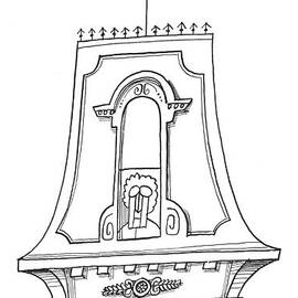 New Yorker September 7th, 1957 by Saul Steinberg