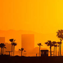 Newport Beach Skyline Sunrise Panorama Photo by Paul Velgos