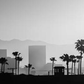 Newport Beach Skyline Sunrise Panoramic Picture by Paul Velgos
