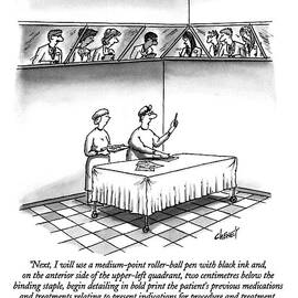 Next, I Will Use A Medium-point Roller-ball Pen by Tom Cheney