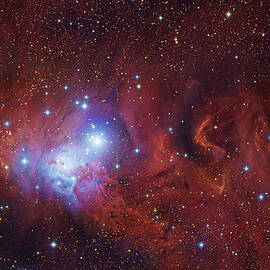 Ngc 2264, The Cone Nebula Region by Robert Gendler stocktrek Images