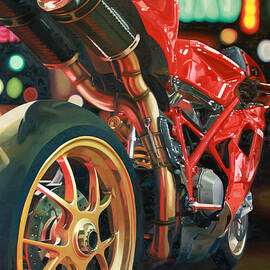 Nine Foot Ducati by Guenevere Schwien