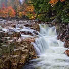 No Swimming Rocky Gorge Albany NH by Jeff Sinon